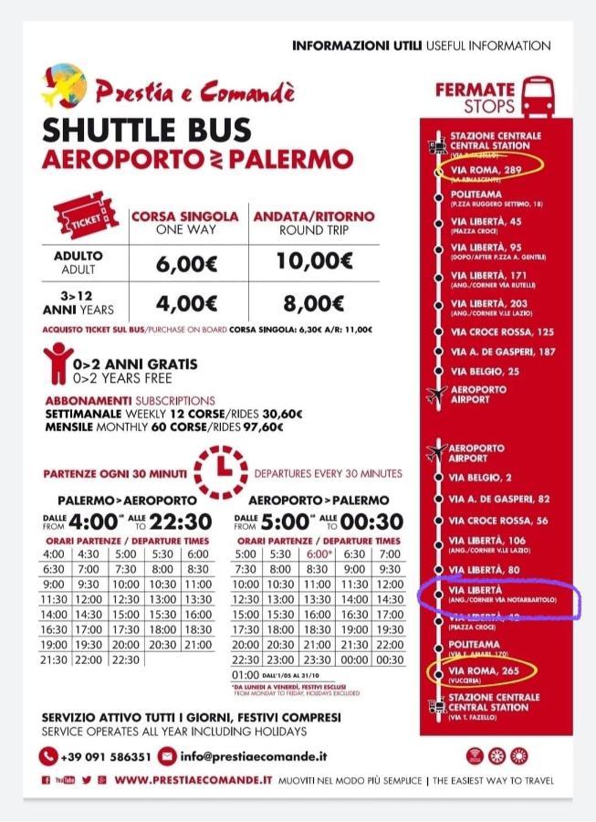 Le Stanze Di Irma Apartman Palermo Kültér fotó